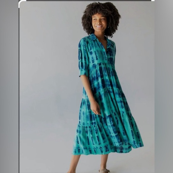 Natural Life Rebecca Dress Tie Dye Boho Size XXL NWOT - Picture 3 of 3